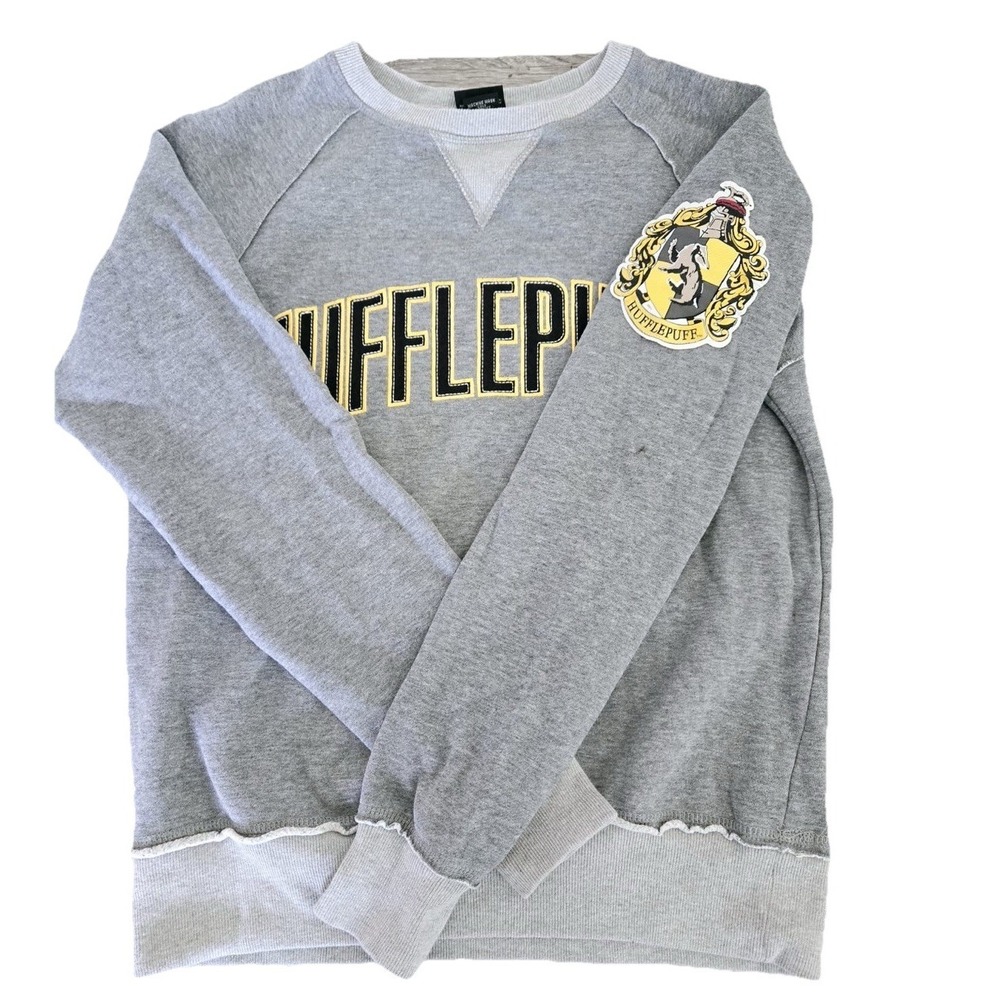 Harry Potter Wizarding‎ World Universal Studios Hufflepuff Sweatshirt Size S - Picture 3 of 7